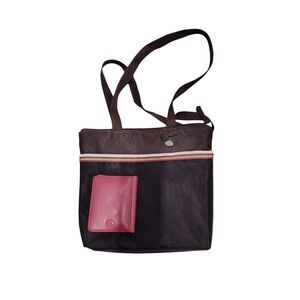 Creative memories‎ brown tote with mini memories photo wallet